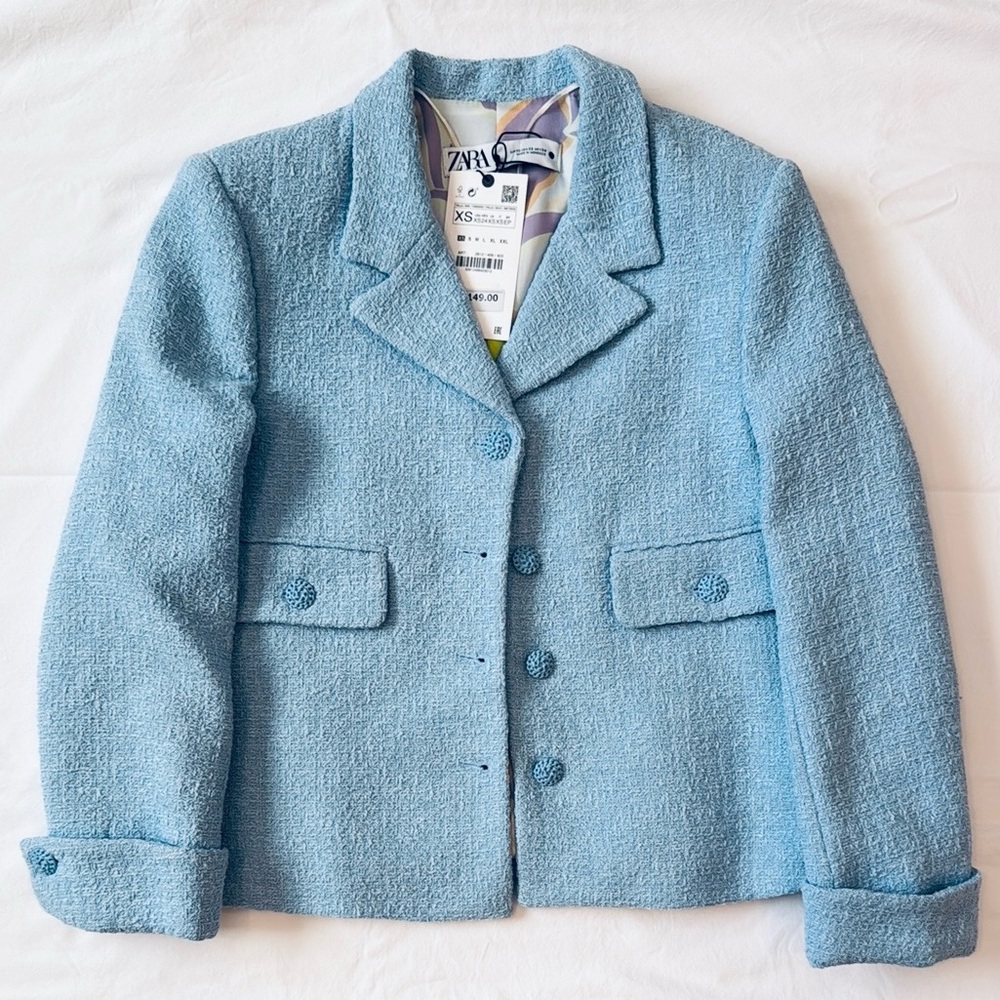 Zara Women’s Blue Blazer, Size XS